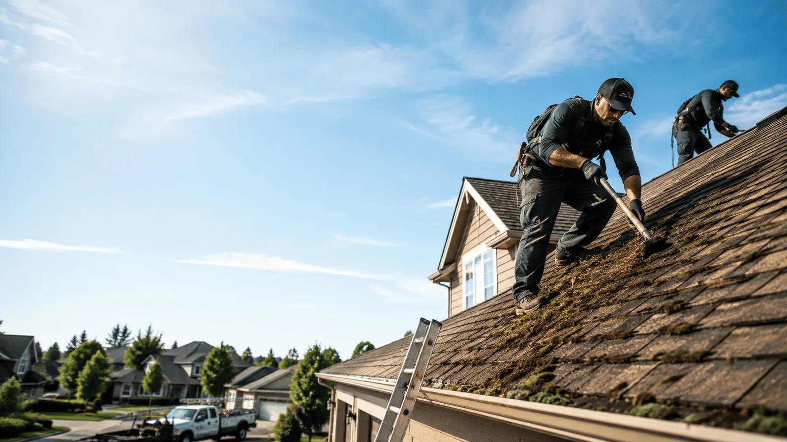 Roof Moss Removal in Dover, OK near me